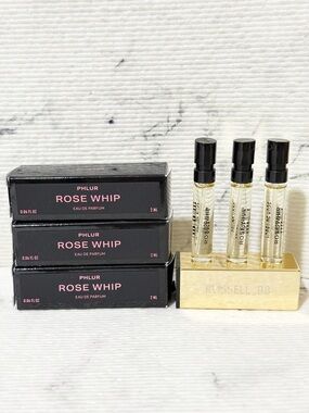 PHLUR Rose Whip EaudeParfum 3 Sample Scents (6 ML Total)